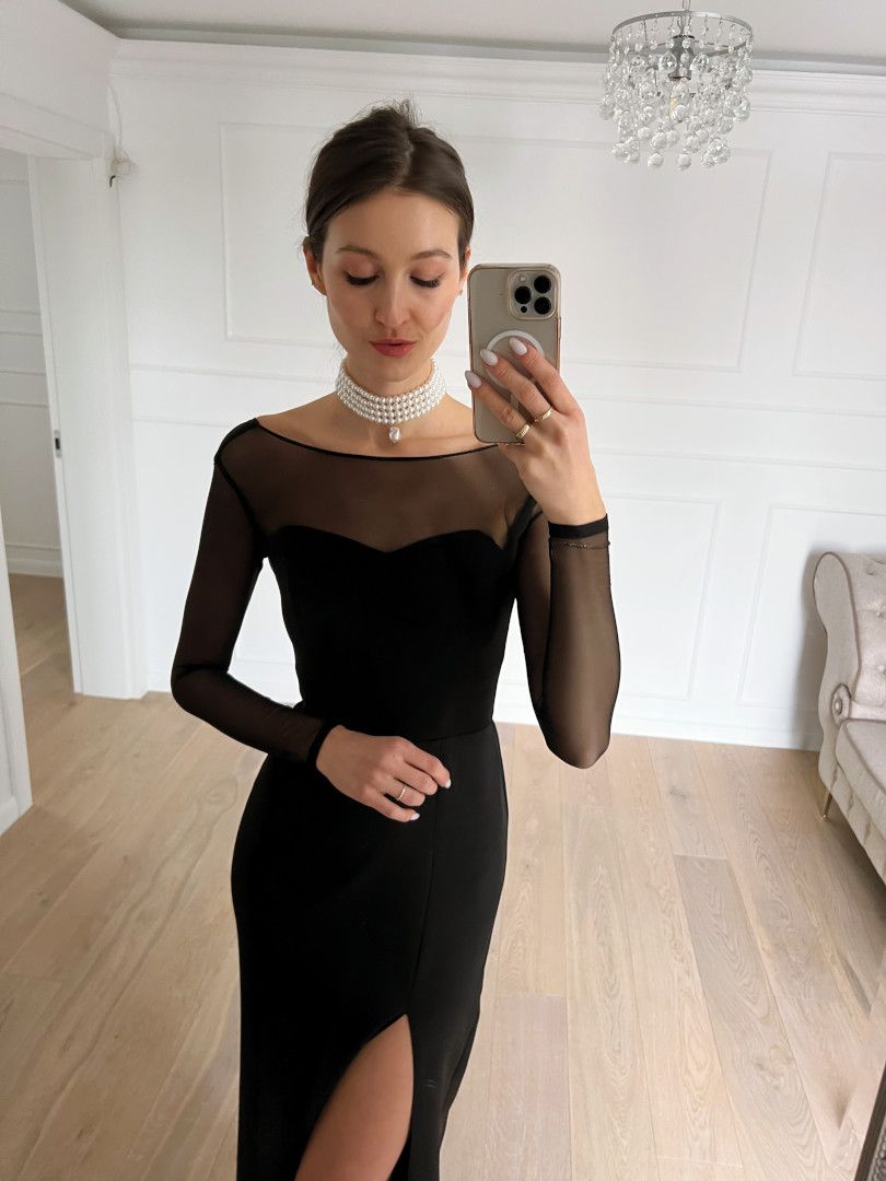 Minimalizm na Czasie: Trend na Sukienki Czarne Maxi