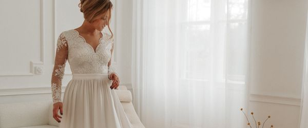 Muślinowa suknia ślubna - wszystko co musisz wiedzieć.