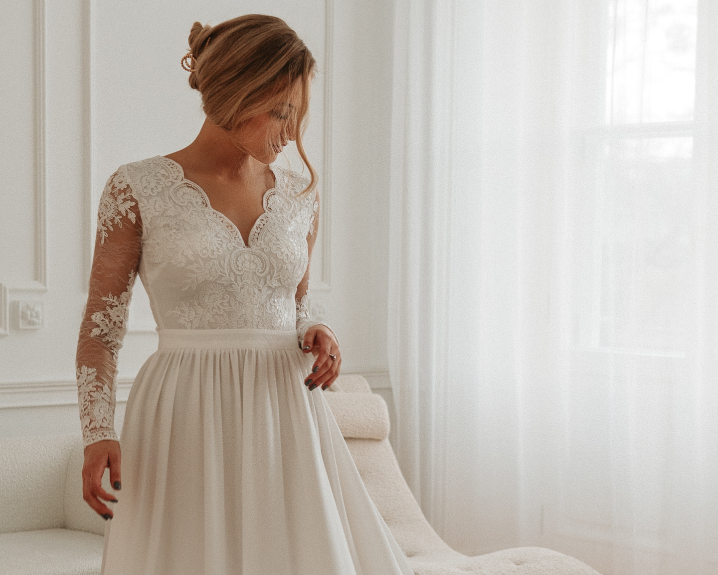 Muślinowa suknia ślubna - wszystko co musisz wiedzieć